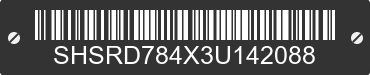 2003 HONDA CR-V SHSRD784X3U142088 VIN decoded