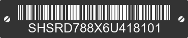 2006 HONDA CR-V SHSRD788X6U418101 VIN decoded