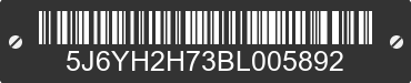 2011 HONDA Element 5J6YH2H73BL005892 VIN decoded