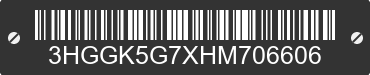 2017 HONDA Fit 3HGGK5G7XHM706606 VIN decoded