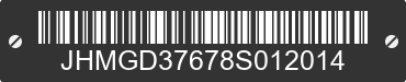 2008 HONDA Fit JHMGD37678S012014 VIN decoded
