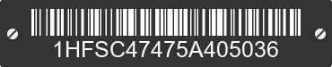 2005 HONDA Gold Wing 1HFSC47475A405036 VIN decoded