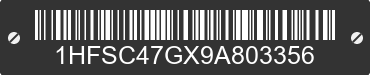 2009 HONDA Gold Wing 1HFSC47GX9A803356 VIN decoded