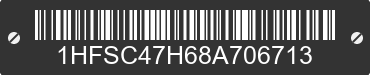 2008 HONDA Gold Wing 1HFSC47H68A706713 VIN decoded