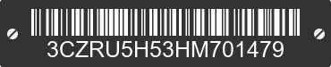 2017 HONDA HR-V 3CZRU5H53HM701479 VIN decoded
