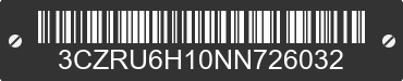 2022 HONDA HR-V 3CZRU6H10NN726032 VIN decoded