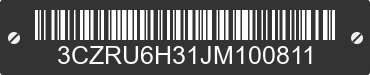 2018 HONDA HR-V 3CZRU6H31JM100811 VIN decoded