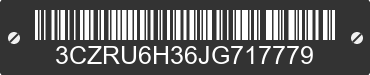 2018 HONDA HR-V 3CZRU6H36JG717779 VIN decoded