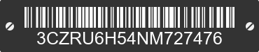 2022 HONDA HR-V 3CZRU6H54NM727476 VIN decoded