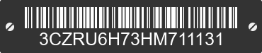 2017 HONDA HR-V 3CZRU6H73HM711131 VIN decoded
