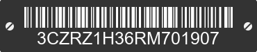 2024 HONDA HR-V 3CZRZ1H36RM701907 VIN decoded