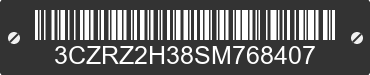 2025 HONDA HR-V 3CZRZ2H38SM768407 VIN decoded
