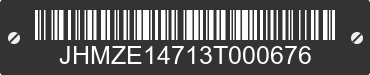 2003 HONDA Insight JHMZE14713T000676 VIN decoded