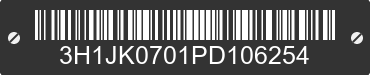 2023 HONDA Navi 3H1JK0701PD106254 VIN decoded