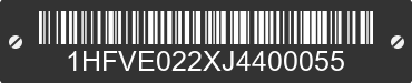 2018 HONDA Pioneer 700 1HFVE022XJ4400055 VIN decoded