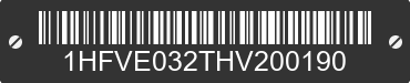 2017 HONDA Pioneer 1HFVE032THV200190 VIN decoded