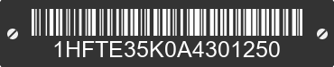 2010 HONDA Rancher 1HFTE35K0A4301250 VIN decoded