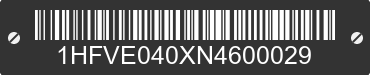 2022 HONDA SXS1000M (Pioneer 1000) 1HFVE040XN4600029 VIN decoded