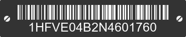 2022 HONDA SXS1000M (Pioneer 1000) 1HFVE04B2N4601760 VIN decoded