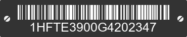 2016 HONDA TRX420 (FourTrax Rancher) 1HFTE3900G4202347 VIN decoded