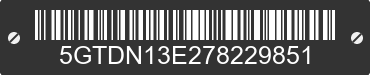 2007 HUMMER H3 5GTDN13E278229851 VIN decoded
