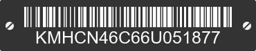 2006 HYUNDAI Accent KMHCN46C66U051877 VIN decoded