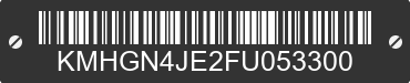 2015 HYUNDAI Genesis KMHGN4JE2FU053300 VIN decoded