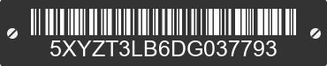2013 HYUNDAI Santa Fe Sport 5XYZT3LB6DG037793 VIN decoded
