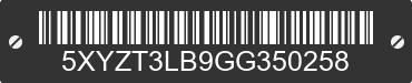 2016 HYUNDAI Santa Fe Sport 5XYZT3LB9GG350258 VIN decoded