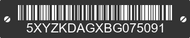 2011 HYUNDAI Santa Fe 5XYZKDAGXBG075091 VIN decoded