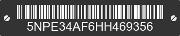 2017 HYUNDAI Sonata 5NPE34AF6HH469356 VIN decoded