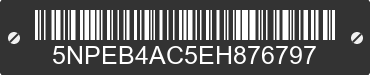 2014 HYUNDAI Sonata 5NPEB4AC5EH876797 VIN decoded
