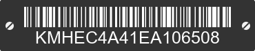 2014 HYUNDAI Sonata KMHEC4A41EA106508 VIN decoded
