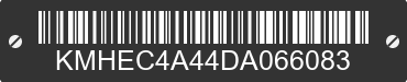 2013 HYUNDAI Sonata KMHEC4A44DA066083 VIN decoded