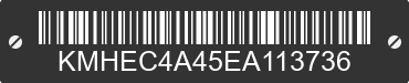 2014 HYUNDAI Sonata KMHEC4A45EA113736 VIN decoded