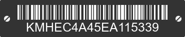2014 HYUNDAI Sonata KMHEC4A45EA115339 VIN decoded