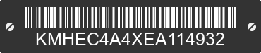 2014 HYUNDAI Sonata KMHEC4A4XEA114932 VIN decoded