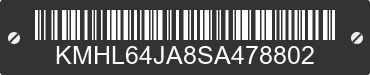 2025 HYUNDAI Sonata KMHL64JA8SA478802 VIN decoded