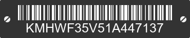 2001 HYUNDAI Sonata KMHWF35V51A447137 VIN decoded
