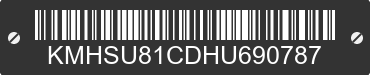 1987 HYUNDAI Stellar KMHSU81CDHU690787 VIN decoded