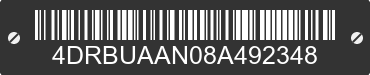 2008 IC BUS PB105 4DRBUAAN08A492348 VIN decoded