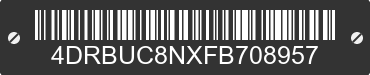 2015 IC BUS PB105 4DRBUC8NXFB708957 VIN decoded