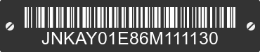 2006 INFINITI M35 JNKAY01E86M111130 VIN decoded