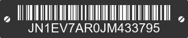 2018 INFINITI Q50 JN1EV7AR0JM433795 VIN decoded