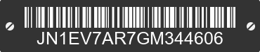 2016 INFINITI Q50 JN1EV7AR7GM344606 VIN decoded