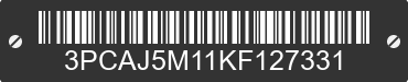 2019 INFINITI QX50 3PCAJ5M11KF127331 VIN decoded