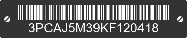 2019 INFINITI QX50 3PCAJ5M39KF120418 VIN decoded