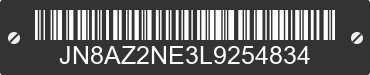 2020 INFINITI QX80 JN8AZ2NE3L9254834 VIN decoded