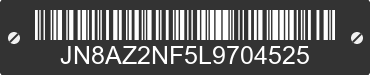 2020 INFINITI QX80 JN8AZ2NF5L9704525 VIN decoded
