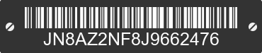 2018 INFINITI QX80 JN8AZ2NF8J9662476 VIN decoded